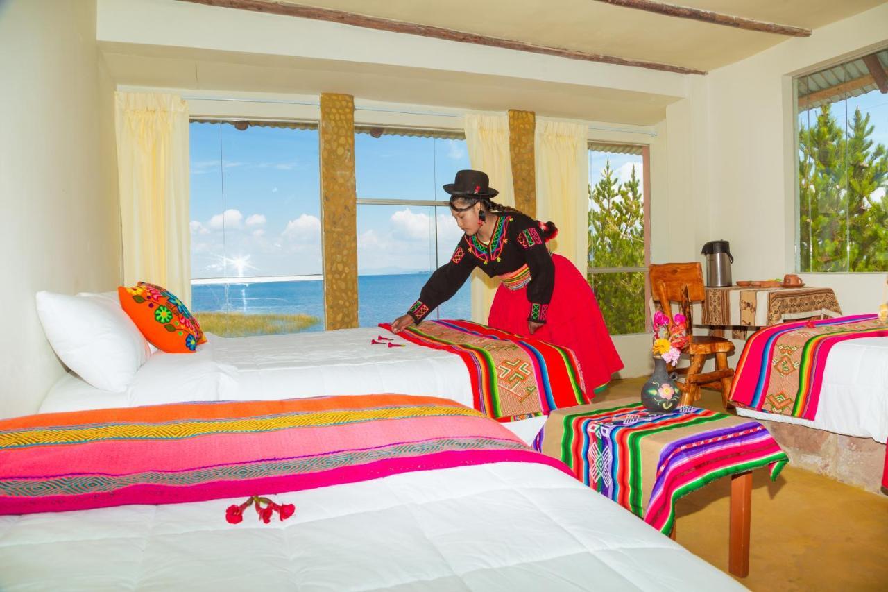 Titicaca Lodge - Luquina Eksteriør bilde