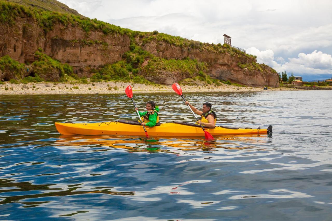 Titicaca Lodge - Luquina Eksteriør bilde