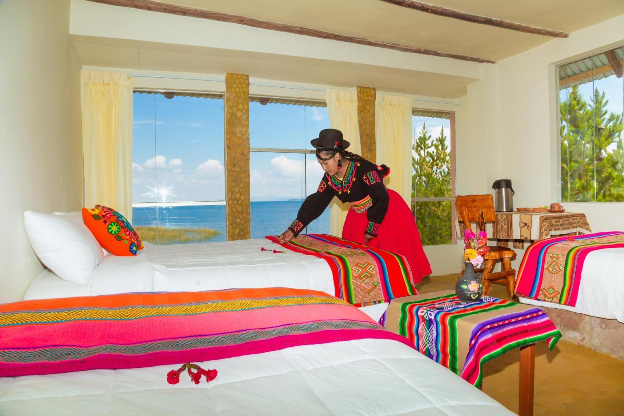 Titicaca Lodge - Luquina Eksteriør bilde